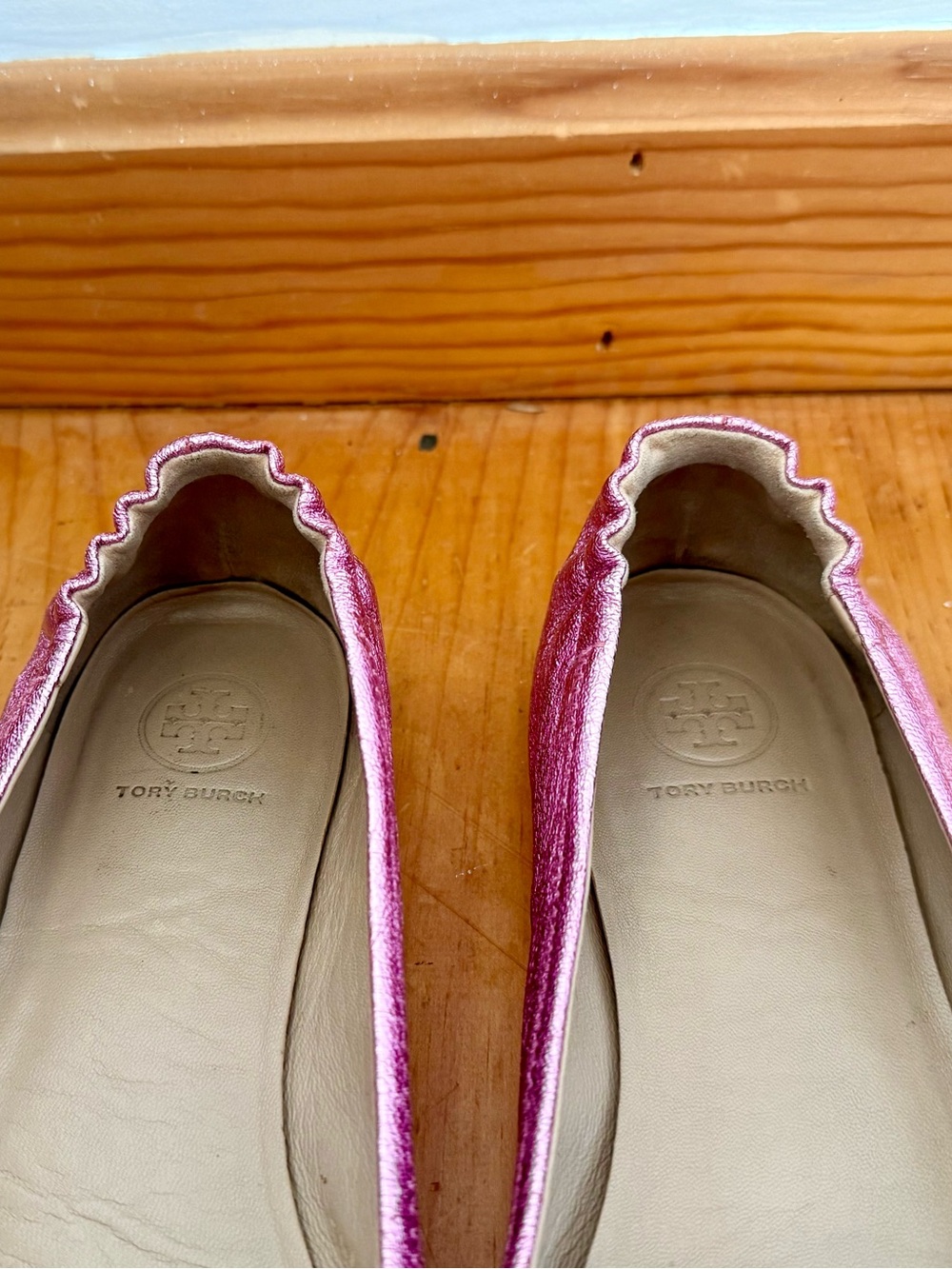 Tory Burch Minnie Travel Ballet Flat | Size 9 - Picture 5 of 10